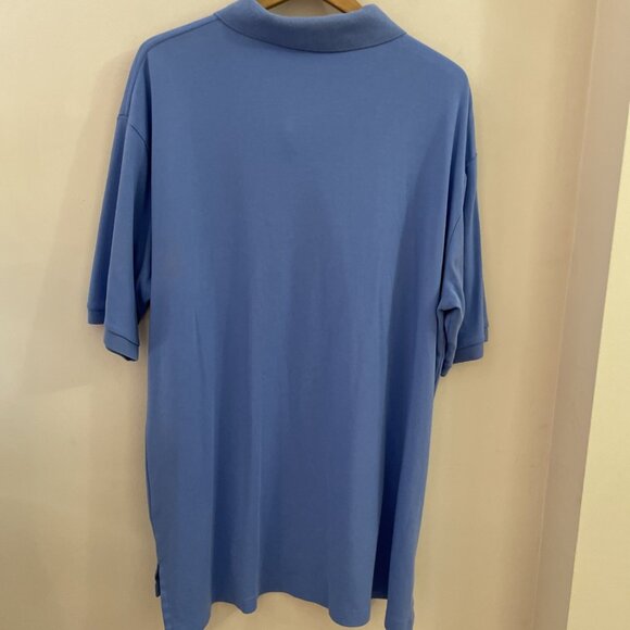 Polo Ralph Lauren Polo Shirt Mens 2XL Tall Blue Short Sleeve Pony Golf Preppy - Picture 3 of 6